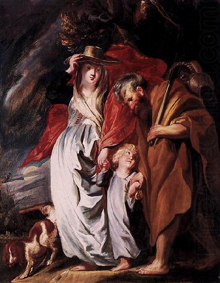 Return of the Holy Family from Egypt, Jacob Jordaens